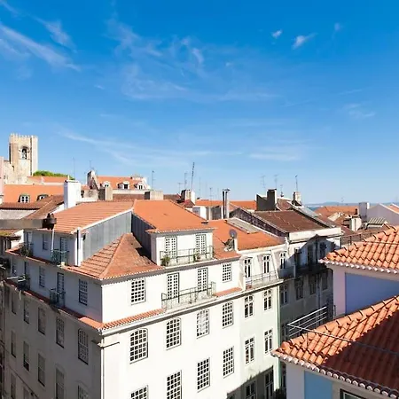 Spacious Charming Apt In Downtown. Casa Da Baixa. ליסבון